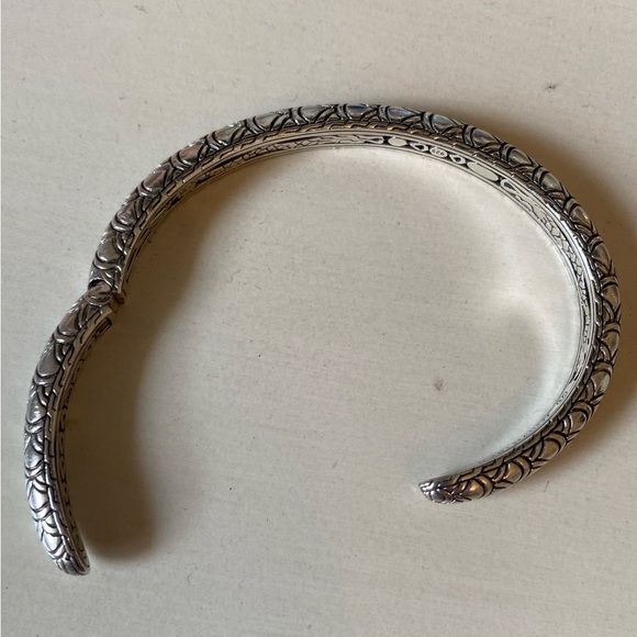 John Hardy Sterling Naga Cuff bracelet like new - Picture 4 of 5